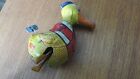 Vintage  Antique J  Chein Mechanical Tin Litho Walking Duck Wind Up Toy 