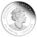 2022 Australia Proof Lunar Year Of The Tiger 1oz Silver  1 Coin Series3