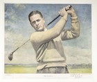 Bobby Jones 1932 Perfect Golf Swing Type 1 Original Photo Signed Psa dna Auto 10