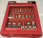 Hickory Woodworking Rbk-1030 24 Piece Carbide Master Set 1 4  Shank Router Bits