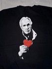 Tim Burton 90   s Edward Scissorhands Movie Promo Graphic Tee Black T-shirt