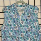 Ibkul Sleeveless Dress Womens Xl Terra Blue Seafoam Golf Activewear Athleisure