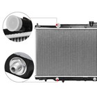 2443 Radiator For 2002-2006 Honda Crv Cr-v 2003-2006 Element Ex Dx Lx Sport 2 4l