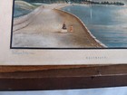 Antique Victorian Watercolor Painting Emerson Squires Aiken Franklin Nh  