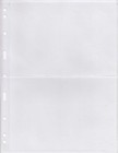 Lighthouse Vario 2c Clear 2 Pocket Pages Pro Pack Of 25 Stamp  postcard Sheets
