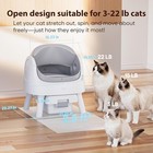 Self Cleaning Cat Litter Box Automatic Litter Box Multiple Cats Integrated
