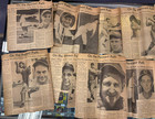 Rare 1939 Cincinnati Reds On The Pennant Path Post Newspaper Insert Set