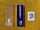 Hardanger Konge Tinn Pewter Norway Viking Norwegian Flatware Spoon In Box