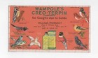 Wampole s Creo-terpin  For Coughs Due To Colds   Ink Blotter East St  Louis Ill