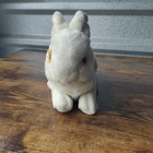 Russ Berrie Realistic Bunnies White Rabbit 8  Plush Toy