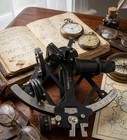 Tamaya Sextant 1712 9  Black Marine Navigation Tool Working Nautical Gift Item