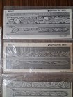 Lot Of 5 Vintage Craftaid Leather Carving Templates Belt