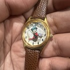 Working Disney Time Works Vintage Mickey Mouse Sorcerer Watch 26mm Rare