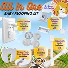 Baby Proofing Kit - All In One - Cabinet Locks  Child Safety Strap Locks   More