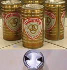 Ballantine Beer Steel Can Red Letters Falstaff Cranston Rhode Island O32 B o H g