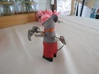 Antique Schuco Wind Up Mouse W key Working Us-zone Germany