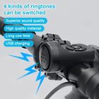 Bicycle Charging Horn Super Loud Bells Mountain Bike Electric Mtb Usb Charge Us