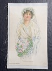 1920   s Pin Up Flapper Girl Art Original Print Comical Wedding Sentence For Life