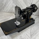 Vintage Singer Featherweight 221-1 Sewing Machine Working  Gorgeous Condition