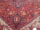 Antique  Heriz Oriental Rug Estate Find   9 1 X 12 5   Fine Estate Carpet