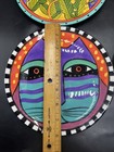 Vtg Laurel Burch Cat Plates 8   ceramic    98 Set Of 4 Quirky Kitschy