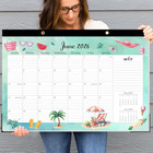 Extra Large Desk Calendar 2026-2027 - 19 Months 20  X 30  Jumbo Desk Calendar Fr