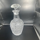 Liquor Whiskey Decanter Vintage Glass Crystal Bottle Wine Stopper Bar Scotch Rum