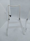3 Count Easel Display Stand Size Adjustable Clear Acrylic White Back Plate