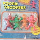 Vintage 1985 Imperial Toy Pocket Stuff Sky Diving Poopa-troopers New Sealed 80 s