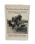 Dependable Highways Magazine January 1918 Wwi Motor Trucks Roads