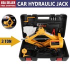 Scissor Jack Set 3 Ton Car Auto Jack Kit 12v Electric manual Scissor Car Jack