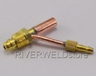 5 8 -18 Male And Gas Separate Cable Connector Fitting For Wp26 Tig Welding Torch