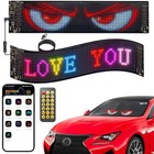 Devil Eyes Light For Cars  15 x4  Programmable Flex Led Sign  Led 15 x4 -1pc