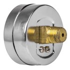 Air Compressor Pressure Hydraulic Gauge 2  Face Back Mount 1 4  Npt 0-200 Psi