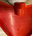 Vintage Mid-century Atomic Style Red Plastic Sprinkler Not Tested
