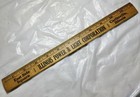 Vintage 1920 s Edison Mazda Lamp Frosted Inside Light Bulb Ruler Carlinville Il