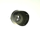  2pcs  86-3-24 Wire Pro Amphenol Black Epoxy Cable Clamp Cap Octal Hood 86324