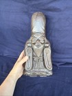 Antique Carved Wood Shoulao   Large Asian Fukurokuju   Chinese Japanese  