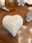 Kitten Cat Dog Lamb Birds Elephant Milk Glass Avon Bottles Heart Lot 8
