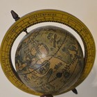 Vintage Old World Desktop Globe 9 5      Italian Style Globe