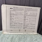 Vintage  9619 Mccalls Sz 14 Sewing Pattern Misses 1980s