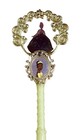 Disney Princess Tiana Tiara   Wand Set  Gold purple  Girls One Size
