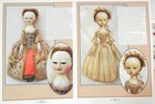 8p History Articles   Pics - Old Pretenders Reproduction Queen Anne Wooden Dolls