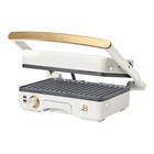 Beautiful 2-in-1 Panini Press   Grill  White Icing By Drew Barrymore