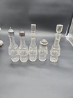  Victorian Wilcox Silverplate Cruet  Set Castor W  Original Etched Cruet Bottles
