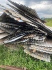 3 Sheets 26  X 60  Rustic Barn Building Tin  Corrugated Metal Reclaimed Salvage  