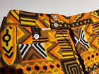 Sunwear Miami Men s Swim Trunks Shorts 1970s Hawaiian Tribal Print Size Large