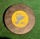 1967-68 St  Louis Blues Nhl Converse Official Game Used Puck Art Ross Pat2226516
