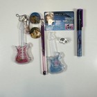 Vtg Y2k Disney Hannah Montana Miley Cyrus Concert Bundle Cd pins pen fan merch 