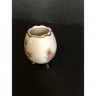 Victorian Footed Toothpick Holder Floral Design